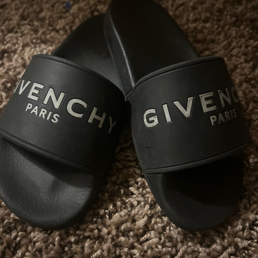 Toddlers Black Givenchy slippers
